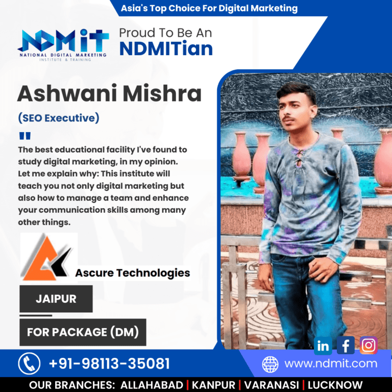 Ashwani Mishra S18 Placement Post-min