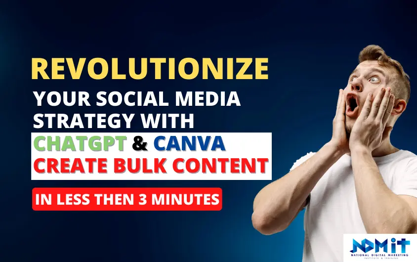 How to create bulk social media content using ChatGPT and Canva in less then 3 Minutes