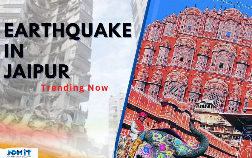 Earthquake in jaipur, New update :