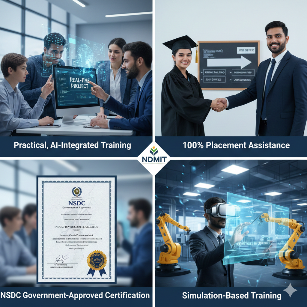 How NDMIT Prepares You for Industry Success and its offerings?
